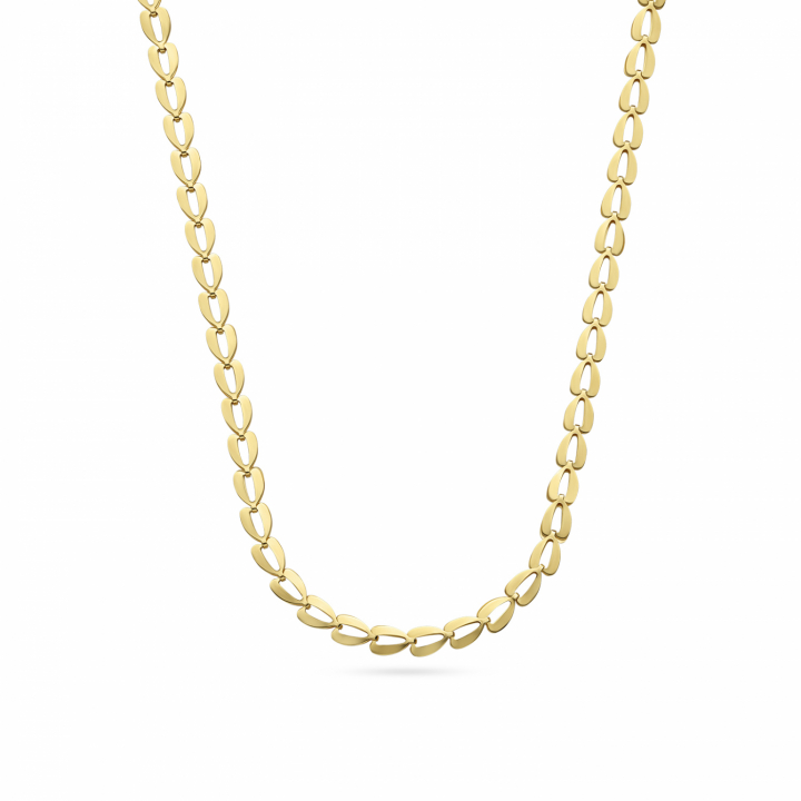 HEARTBEAT NECKLACE Gold in der Gruppe Halsketten / Goldhalsketten bei SCANDINAVIAN JEWELRY DESIGN (SJ-N2752-YG)