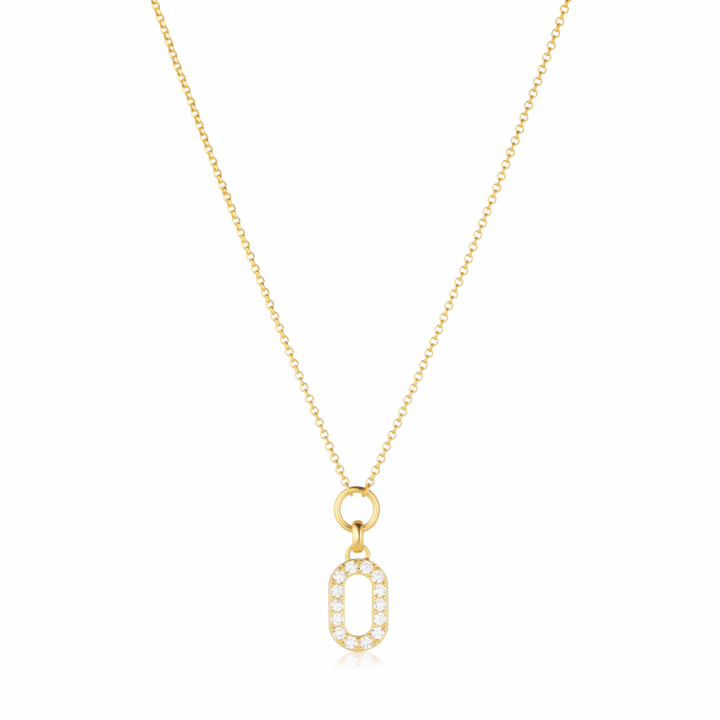 Product Image for Sif Jakobs CAPIZZI PICCOLO Halsketten Vita Zirkoner Gold