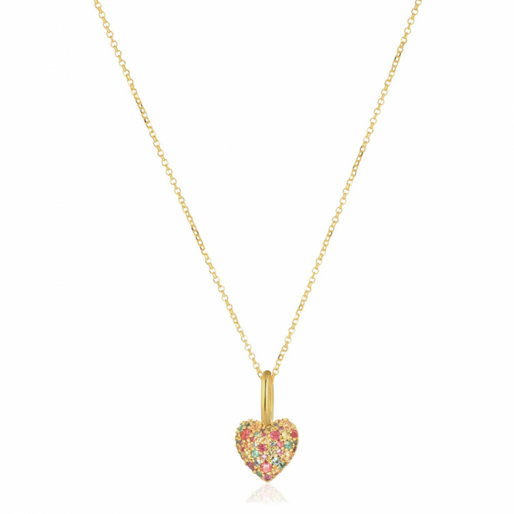 CARO PENDANT in der Gruppe Halsketten bei SCANDINAVIAN JEWELRY DESIGN (SJ-P72356-XCZ-YG)