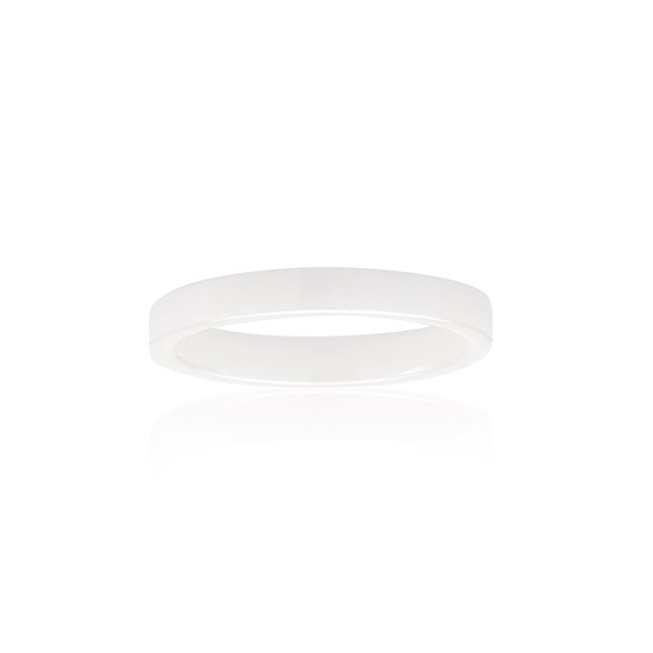 CORTE CERAMIC ring (keramik) in der Gruppe Ringe bei SCANDINAVIAN JEWELRY DESIGN (SJ-R10762-CERWH)
