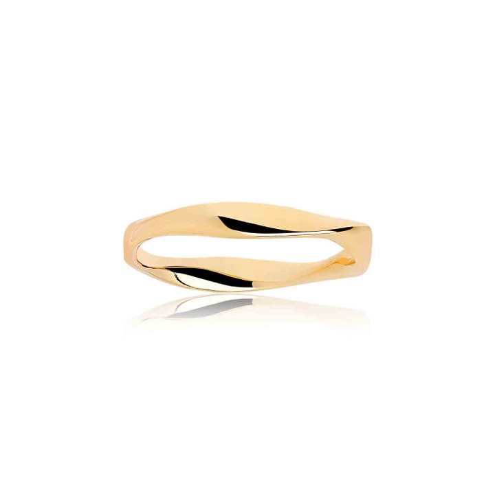 CETARA PIANURA Ring (Gold) in der Gruppe Ringe / Goldringe bei SCANDINAVIAN JEWELRY DESIGN (SJ-R3008YG)