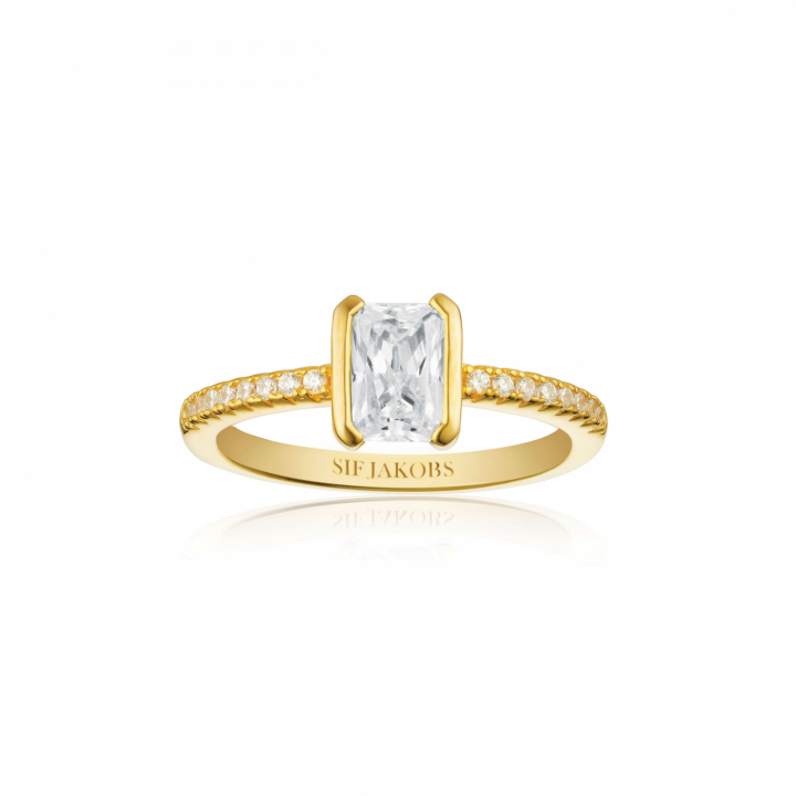 Product Image for Sif Jakobs ROCCANOVA PICCOLO Ring Vita Zirkoner Gold 50
