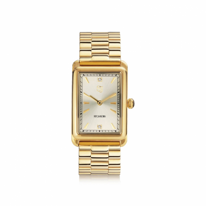 SANTINA WATCH Gold in der Gruppe Accessoires / Uhren bei SCANDINAVIAN JEWELRY DESIGN (SJ-W1032-YG)