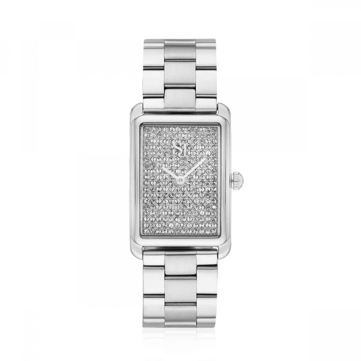 SANTINA WATCH SILVER in der Gruppe Accessoires / Uhren bei SCANDINAVIAN JEWELRY DESIGN (SJ-W1033-CZ)