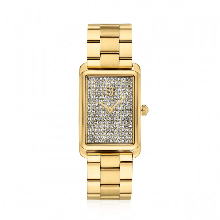 SANTINA WATCH GOLD in der Gruppe Accessoires / Uhren bei SCANDINAVIAN JEWELRY DESIGN (SJ-W1034-CZ-YG)