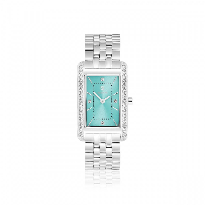 MARTINA WATCH SILVER in der Gruppe Accessoires / Uhren bei SCANDINAVIAN JEWELRY DESIGN (SJ-W2404-CZ)