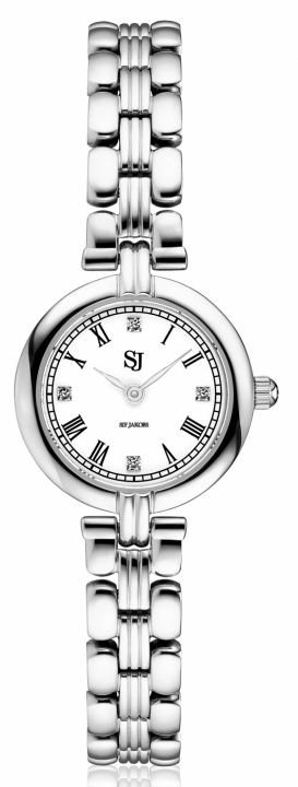 ISABELLA WATCH SILVER in der Gruppe Accessoires / Uhren bei SCANDINAVIAN JEWELRY DESIGN (SJ-W2736)