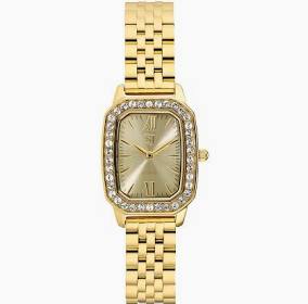 LUCIANA WATCH GOLD in der Gruppe Accessoires / Uhren bei SCANDINAVIAN JEWELRY DESIGN (SJ-W2742-CZ-YG)
