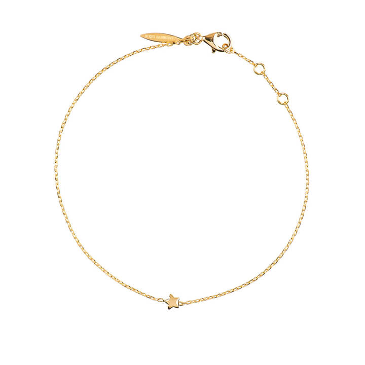 Stella Nova drop Armbänder Gold in der Gruppe Armbänder / Goldarmbänder bei SCANDINAVIAN JEWELRY DESIGN (SNA-B10180-G)