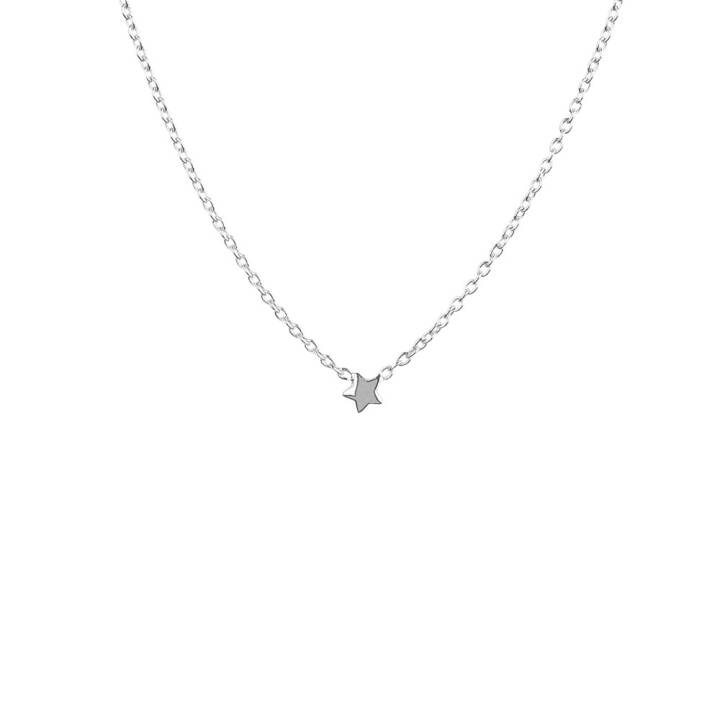 Stella Nova drop Halsketten Silber in der Gruppe Halsketten / Silberhalsketten bei SCANDINAVIAN JEWELRY DESIGN (SNA-N10450-S)
