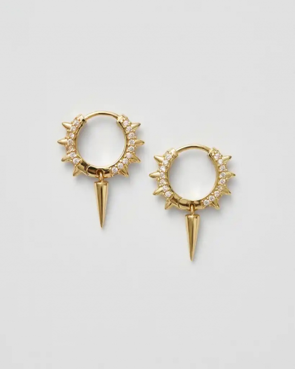  in der Gruppe Ohrringe / Goldohrringe bei SCANDINAVIAN JEWELRY DESIGN (SW-MSH-G-V)