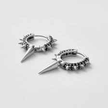  in der Gruppe Ohrringe / Silberohrringe  bei SCANDINAVIAN JEWELRY DESIGN (SW-MSH-S-BL)