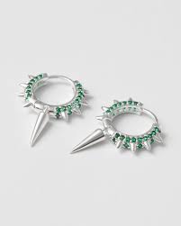  in der Gruppe Ohrringe / Silberohrringe  bei SCANDINAVIAN JEWELRY DESIGN (SW-MSH-S-GR)