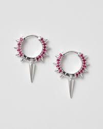  in der Gruppe Ohrringe / Silberohrringe  bei SCANDINAVIAN JEWELRY DESIGN (SW-MSH-S-R)