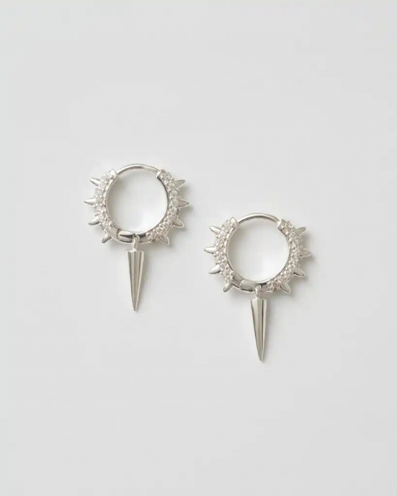  in der Gruppe Ohrringe / Silberohrringe  bei SCANDINAVIAN JEWELRY DESIGN (SW-MSHM-S-V)