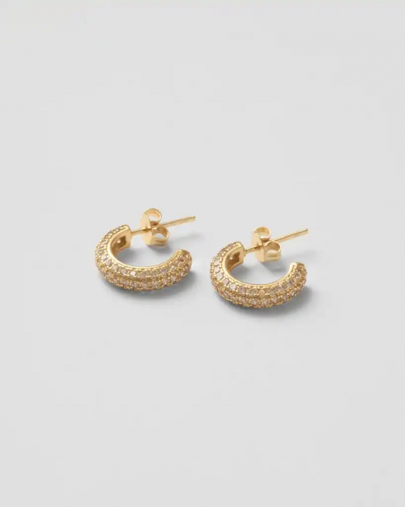  in der Gruppe Ohrringe / Goldohrringe bei SCANDINAVIAN JEWELRY DESIGN (SW-OHM-G-V)