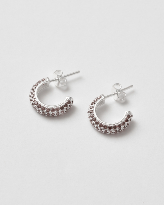  in der Gruppe Ohrringe / Silberohrringe  bei SCANDINAVIAN JEWELRY DESIGN (SW-OHM-S-BR)