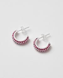  in der Gruppe Ohrringe / Silberohrringe  bei SCANDINAVIAN JEWELRY DESIGN (SW-OHM-S-R)