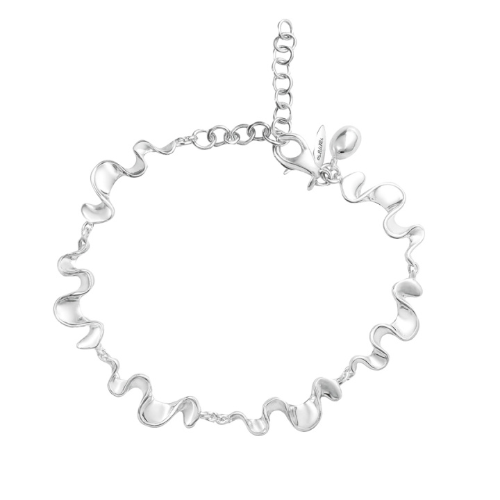Water Flow small full Bracelet Silver in der Gruppe Armbänder / Silberarmbänder bei SCANDINAVIAN JEWELRY DESIGN (WFW-B2S191-S)