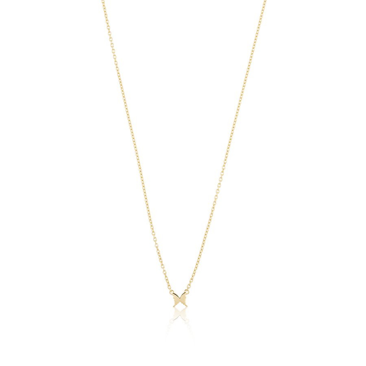 Petite Necklace Gold in der Gruppe Halsketten / Goldhalsketten bei SCANDINAVIAN JEWELRY DESIGN (gp10)