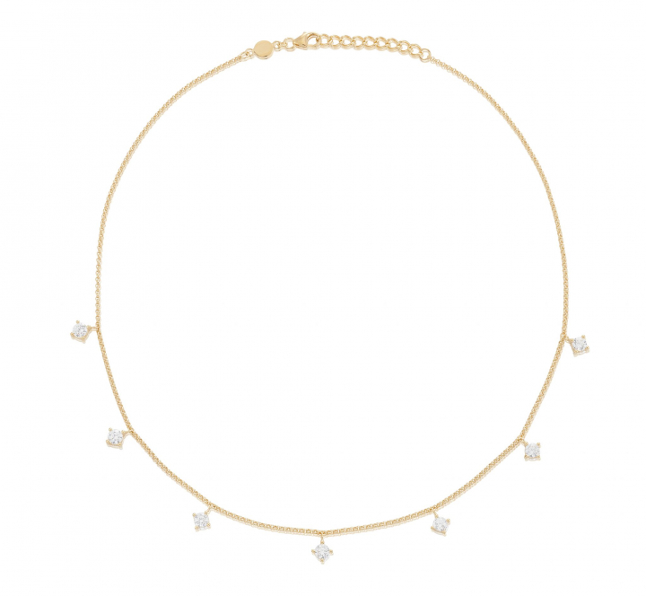 Time to glow Necklace Gold in der Gruppe Halsketten / Goldhalsketten bei SCANDINAVIAN JEWELRY DESIGN (gp4-R)