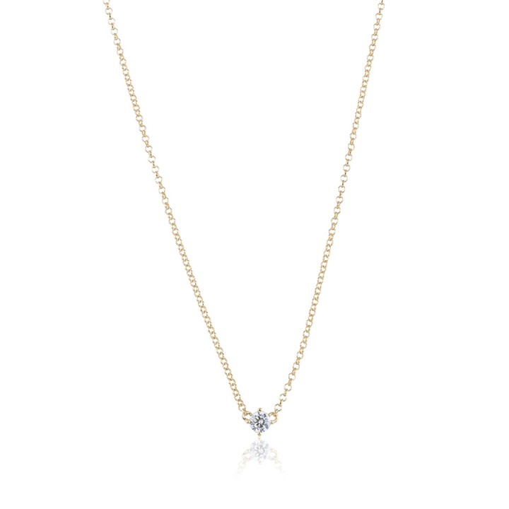 Product Image for CAROLINA GYNNING Time to glow mini Necklace Gold