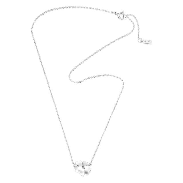 Violet Halsketten Silber