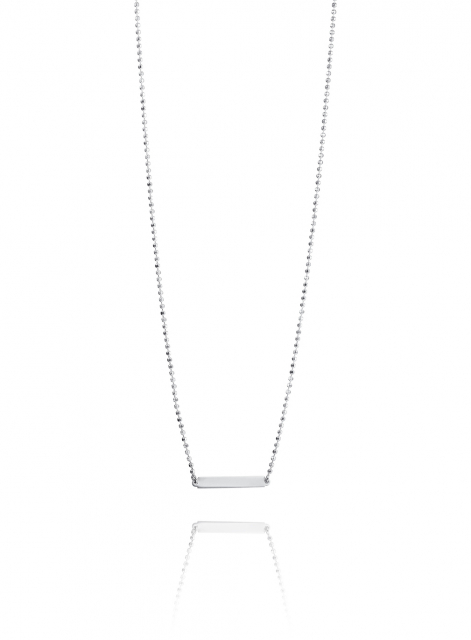 Power Plates Halsketten Silber 42-45 cm