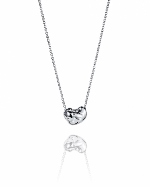 Cashew Necklace Silber