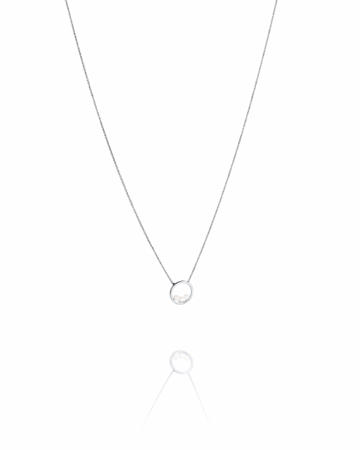 Little roller coaster Necklace Silver