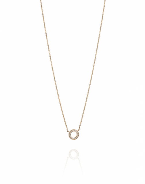 Circle Of Love Halsketten Gold 42-45 cm