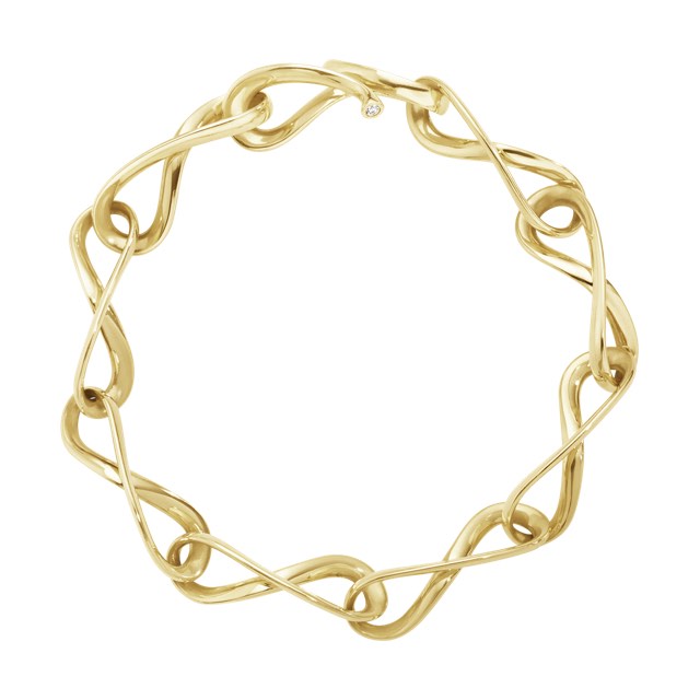 INFINITY Armbänder Gold Diamant 0.03 ct