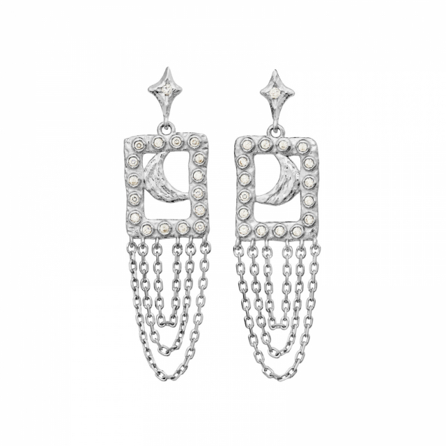 Barbra Earrings Silver