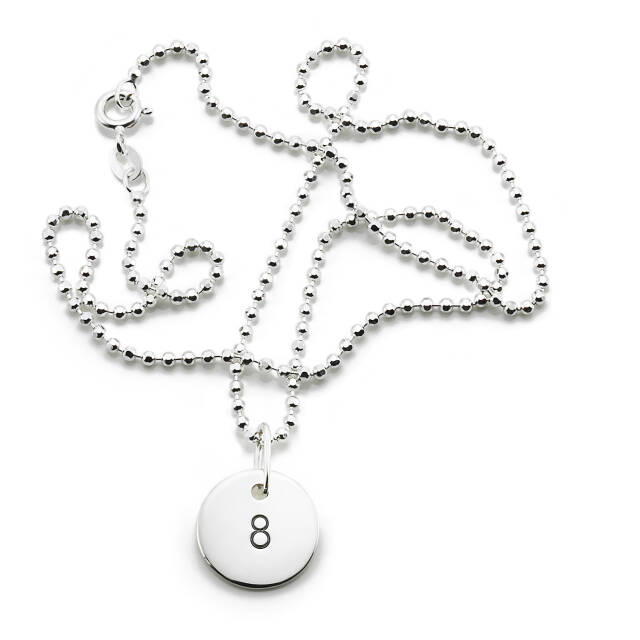 Baby Luck Hängeschmuck Silber