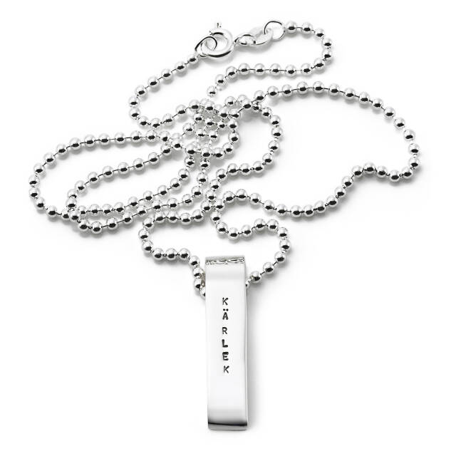 Kärlek Hängeschmuck Silber