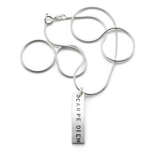 Carpe Diem Hängeschmuck Silber
