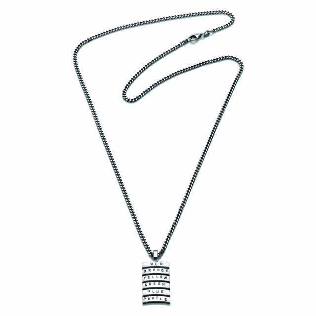 Rainbow Freedom Hängeschmuck Silber