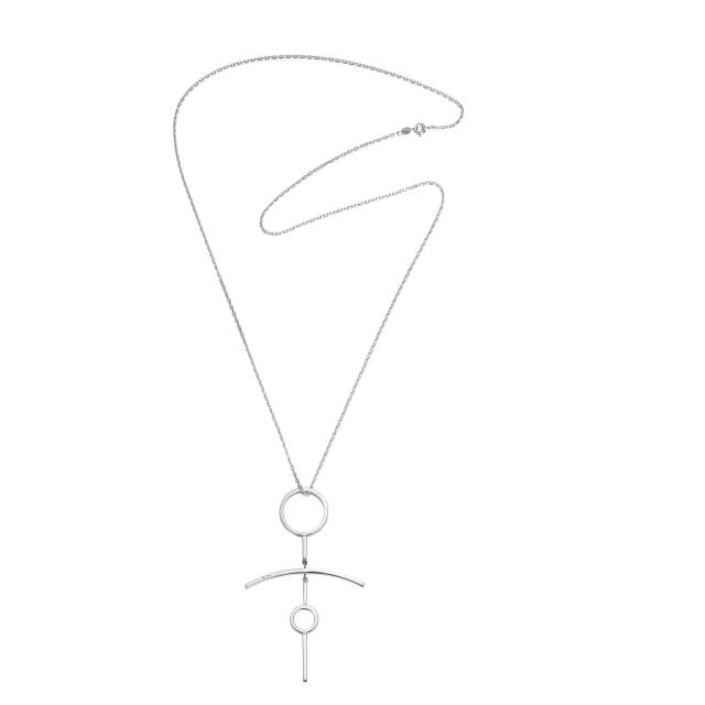 Feminine Hängeschmuck Silber