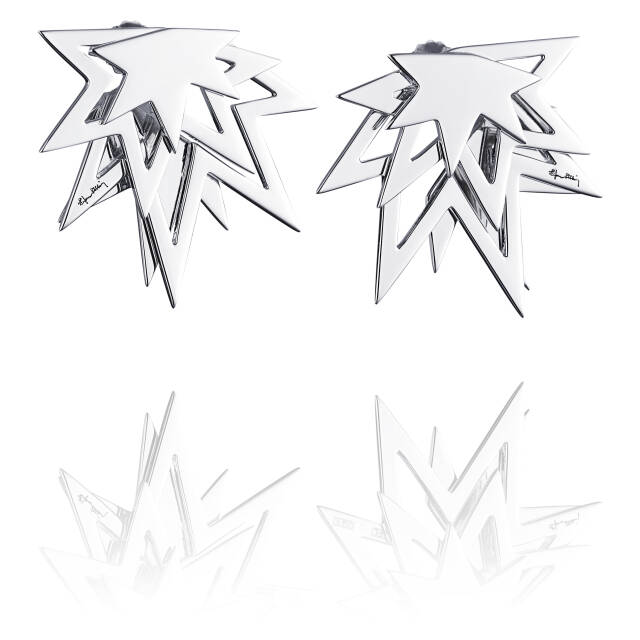 Ziggy Ohrring Silber