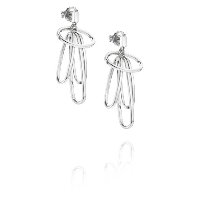 Whirlwind Ohrring Silber