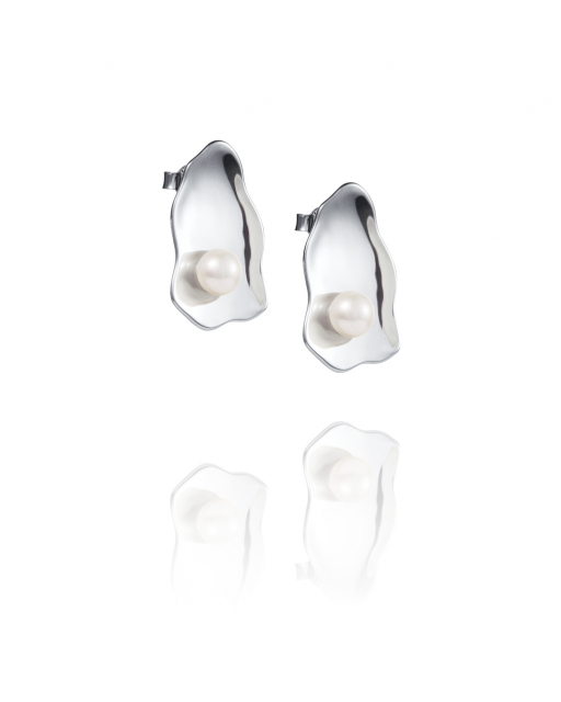 Oyster Ear Silber