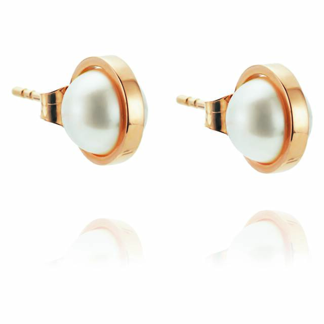Day Pearl Ohrring Gold