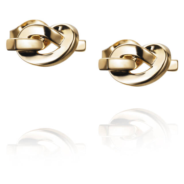 Love Knot Ohrring Gold