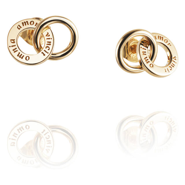 Mini Twosome Ohrring Gold