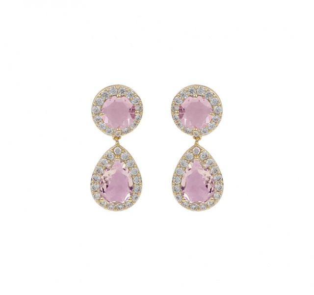 Louisiana short Ohrring Gold