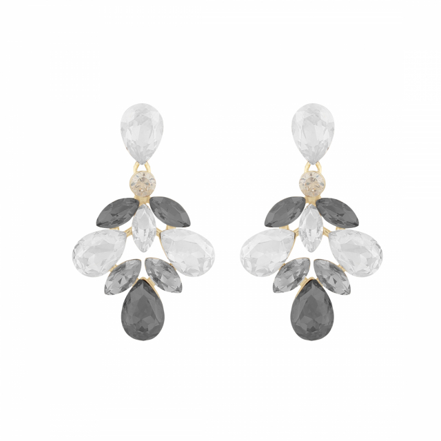 Swift pendant ear gold mix grey