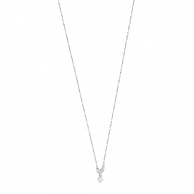 Meya small neck 42 Silber