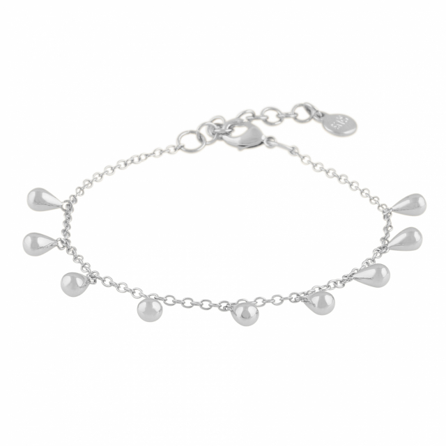 Gina charm brace Silber