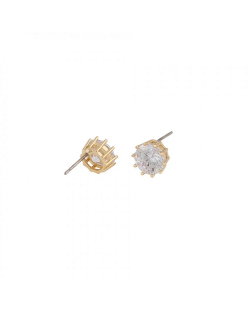 Lise stone ear gold clear