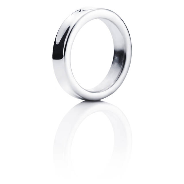 Moonwalk Ring Silber